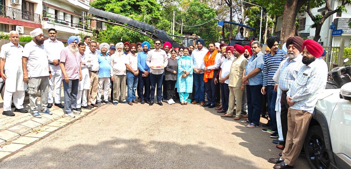 The Municipal Corporation is carrying out the necessary development works on a priority basis throughout the city - Mayor Jeeti Sidhu.
